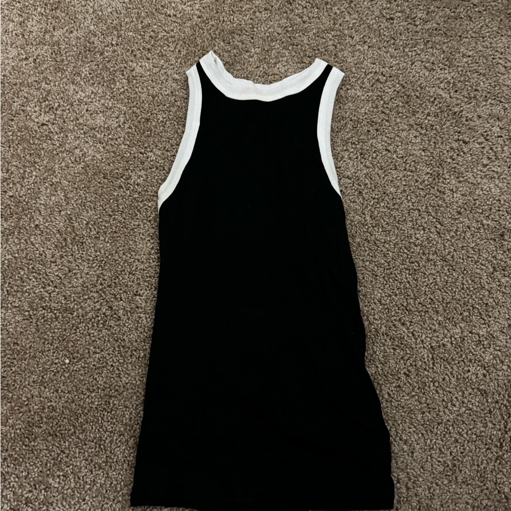 Target Black and White Tank Top